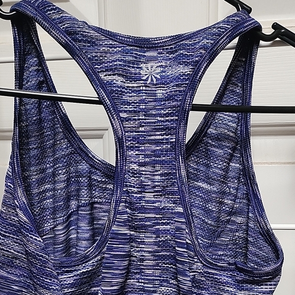 ATHLETA Blue and Black Striped Tank Top - Picture 9 of 10